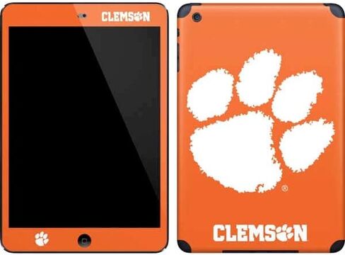 Skinit Skinit Tablet Skin Compatible مع iPad Mini (1st & 2nd Gen) - تصميم طباعة Clemson Tiger المرخص رسميًا in Saudi Arabia