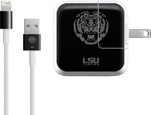 Skinit Decal Other Skin Compatible with iPad Charger (10W USB) - Officially Licensed LSU Geaux Tigers Design in Saudi Arabia