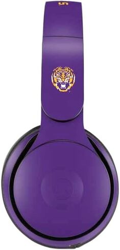 Skinit Decal Audio Skin Compatible with Beats Solo Pro - Officially Licensed LSU Geaux Tigers Design in Saudi Arabia