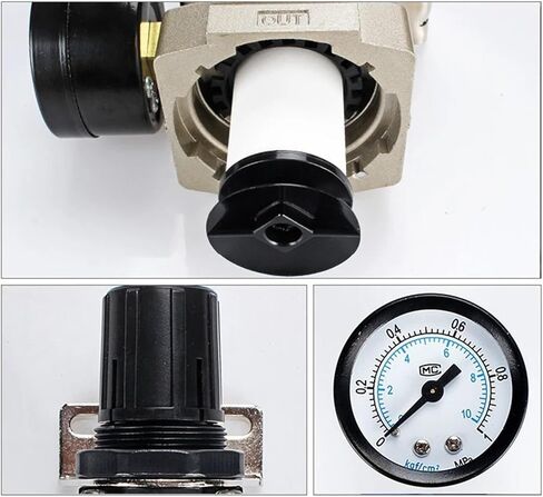 AW2000-02 3-Point Interface Normally Open Automatic Drain air Filter Valve steam Trap Pressure Gauge Compressor Pressure reducing Valve(AW3000 03) in Saudi Arabia