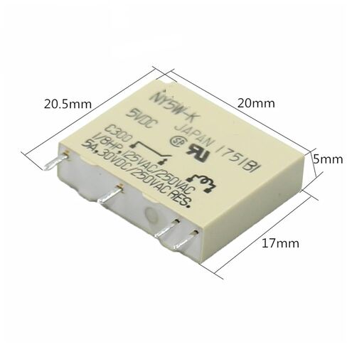 10pcs NY5W-K NY12W-K NY24W-K 5V 12V 24V DC RELAY (NY5W-K) in Kuwait