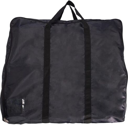 Dura-Tech Multi-Compartment English English Pad Bag | اللون الأسود | الحفاظ على وسادات سرج الحصان | حقيبة متعددة الأجزاء | جرومة تداول الهواء | مواد 420D متينة in Kuwait