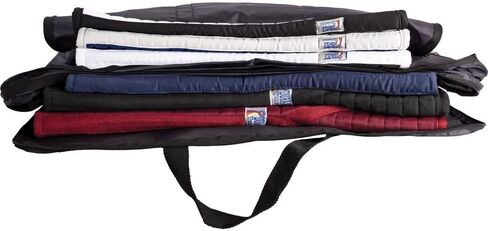 Dura-Tech Multi-Compartment English English Pad Bag | اللون الأسود | الحفاظ على وسادات سرج الحصان | حقيبة متعددة الأجزاء | جرومة تداول الهواء | مواد 420D متينة in Kuwait