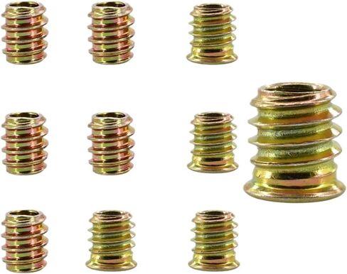 M4 M5 M6 M8 M10 Nut Nut zinc hex Drive Insert Nuts T-Type Woodworking Wood Isertnut Desk Desk Cairser in Kuwait