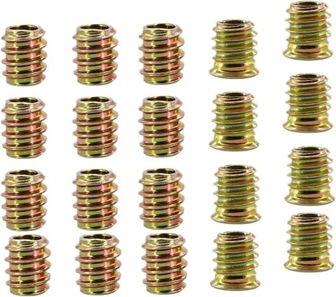 M4 M5 M6 M8 M10 Nut Nut zinc hex Drive Insert Nuts T-Type Woodworking Wood Isertnut Desk Desk Cairser in Kuwait