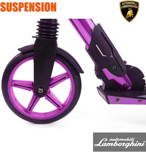 Lamborghini Kick Scooters for Kids Ages 8-12 - Premium Kids Scooter with Foldable Aluminum Frame and Adjustable Handlebars in Saudi Arabia