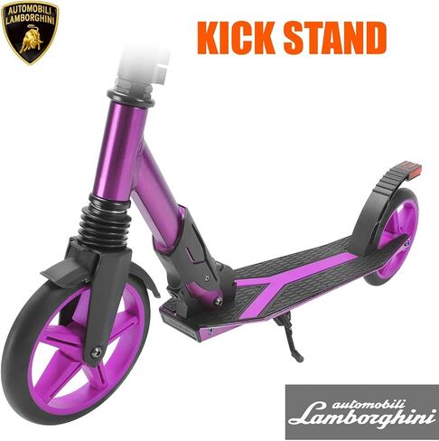 Lamborghini Kick Scooters for Kids Ages 8-12 - Premium Kids Scooter with Foldable Aluminum Frame and Adjustable Handlebars in Saudi Arabia