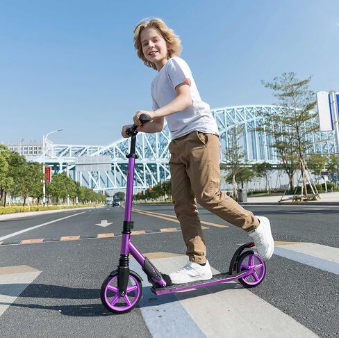 Lamborghini Kick Scooters for Kids Ages 8-12 - Premium Kids Scooter with Foldable Aluminum Frame and Adjustable Handlebars in Saudi Arabia