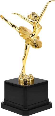 Gatuida Ballet Dance Trophy Cup ، Gold Award Trophy ، Plastic Party Tofies Trophies ، 7.87 Inges ، Gold ، 1pc in Saudi Arabia