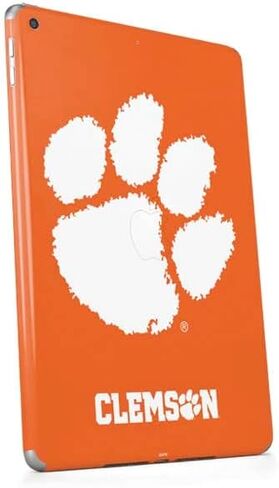 Skinit Skinit Tablet Skinner مع iPad 9.7in (2018) - تصميم الطباعة الكلية College College College College Clemson in Saudi Arabia