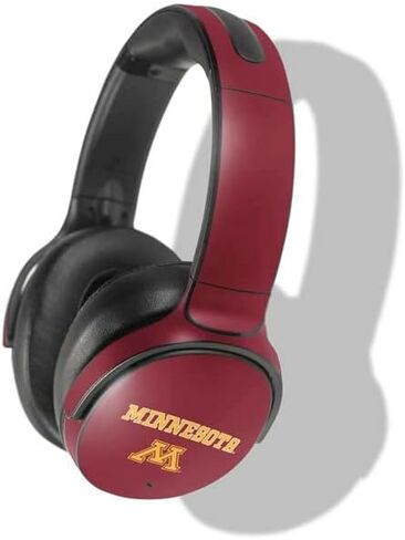 Skinit Skinit Audio Audio Skin متوافق مع Skullcandy Petenue - تصميم كلية مينيسوتا الجامعية المرخصة رسميًا in Saudi Arabia