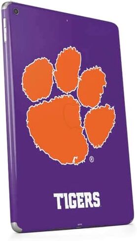Skinit Skinit Tablet Skin Concervible مع iPad 9.7in (2018) - College College College Clemson Tiger Design Purple Design in Saudi Arabia