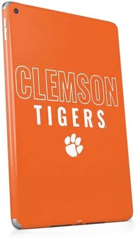 Skinit Skinit Tablet Skin متوافق مع iPad 9.7in (2017) - تصميم شعار College College College College Clemson Tigers in Saudi Arabia