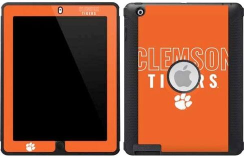 Skinit Skinit Skin متوافق مع Otterbox Defender ipad 2/3/3th Gen - College College College Clemson Tigers تصميم شعار in Saudi Arabia