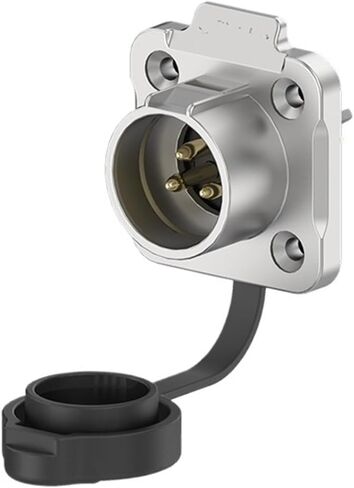 LP20 flange male welding aviation reverse energy charging waterproof power connector(EW-LP20P-2P 20A) in Saudi Arabia