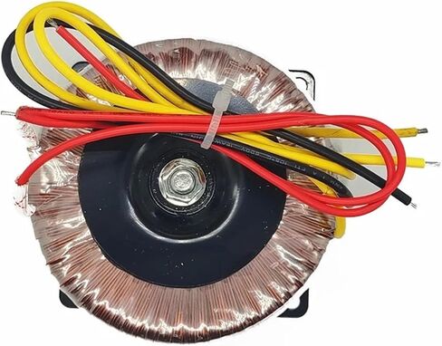 300W Toridal Transformer Dual Output 3Wires 12V-0-12V Pure Copper Wire Amplifier Presentive AC220V 110V Ring Core (INPUT 380V ، 110V-0-110V) in Saudi Arabia