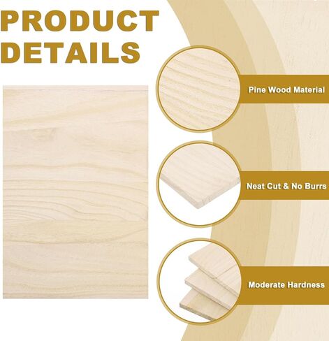 Patikil Wood Breaking Board 15 مم ، و 10 حزمة من لوحات الفنون القتالية الكاراتية الملحقات التدريب على لوحة الركل الخشبية للبالغين التايكواندو اللكم ممارسة الكاراتيه in Kuwait