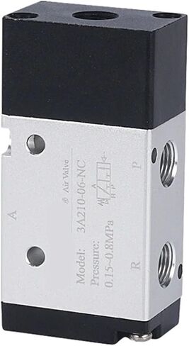 3A Series 3 Port 2 Position Position Pneumatic Air Control Valve 3A110-M5 3A110-06 3A210-06 3A210-08 3A120-M5 3A120-06 3A220-08 3A320-10 (3A210-08) in Kuwait
