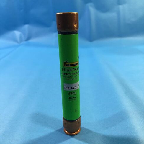 Bussmann FRS-R-20 (FRSR-20 ، BP/FRS-R-20) 20 AMP (20A) 600V FUSETRON DUALER TIME-TIME CRASSITAR FUSE ، FUSE FUSE ، UL مدرج in Saudi Arabia