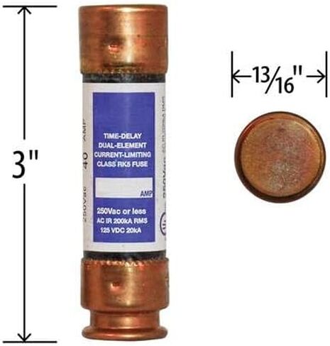 (2 pack) 40a 250VAC TR40R FUSE FUSE FUSE يحل محل 4YZE3 486K93 1A699 Y1027063 in Saudi Arabia