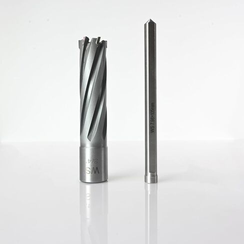 Wind Speed Carbide-Tipped Annular Cutter 3/4" Diameter x 2" Depth with Weldon Shank, High Precision Mag Drill Bit for Magnetic Drill Press, for Hard Material, Stainless Steel, Cast Iron, CT-500 in Saudi Arabia