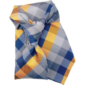 GoTie Plaid Neckties For Men - Ready to Wear - Pretied Adjustable Neckties