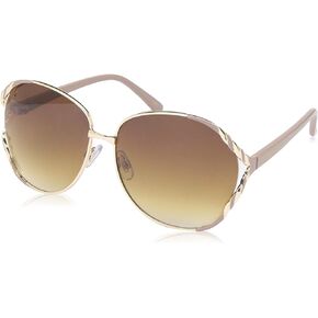 Southpole 1027SP Vented Metal UV Protective Round Sunglasses for Women. Trendy Gifts for Women, 60 mm