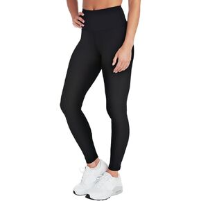 سروال يوجا سميك عالي الخصر للنساء - تحكم في البطن 25 بنطال للتمرين بدرزة داخلية، ناعم زبداني مع جيب للخصر in Kuwait