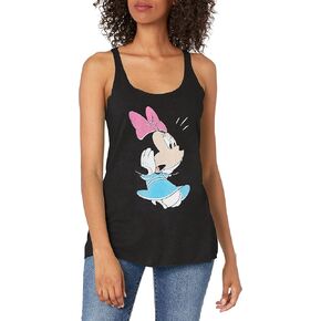 Disney Classic Mickey Minnie Women's Racerback Tank Top
