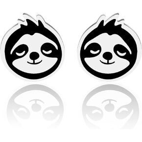 Lywjyb Birdgot Sloth Stud Earrings Sloth Charm Sloth Lover Gift Animal Lover Jewelry for Girlfriend Mother