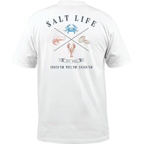 Salt Life Men's Good Eatin' Short Sleeve Tee