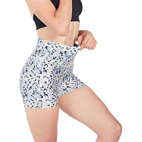 LA DEARCHUU Yoga Shorts for Women Butt Lifting Workout Shorts, Tummy Control High Waist Biker Shorts, S-XXL