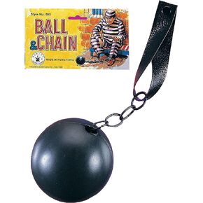Rubie's Costume Co 695 Ball and Chain Costume, Standard, Multicolor