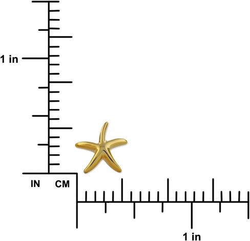 أقراط نجم البحر من الفضة الاسترليني in Kuwait
