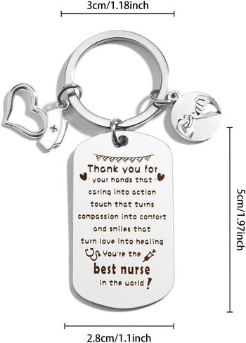 Agltp ممرضة هدايا للنساء ممرضة المفاتيح ممرضة هدايا التخرج ممرضة ممارس هدايا للنساء RN LPN هدايا للممرضات in Kuwait