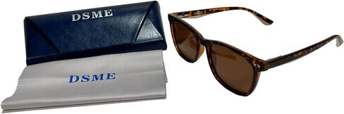DSME Mens Fashionable Polarized Sunglasses - Leapord Frame with Brown Lenses - UV400 Protection for Driving, Outdoor Sports, and Casual Wear. in Kuwait