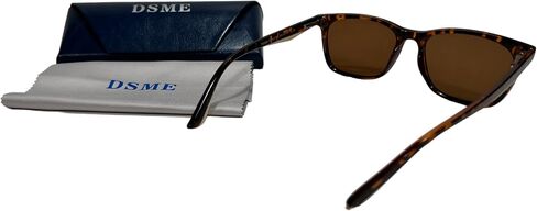 DSME Mens Fashionable Polarized Sunglasses - Leapord Frame with Brown Lenses - UV400 Protection for Driving, Outdoor Sports, and Casual Wear. in Kuwait