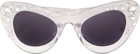 نظارات شمسية نسائية من Betsey Johnson ذات تصميم Crown Jewel Cat Eye in Saudi Arabia