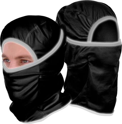 Athlé Balaclava Ski Mask - Sport and Ski Balaclava Face Mask - Reflective Edging Balaclava Women and Men - Balaclava Mask in Kuwait