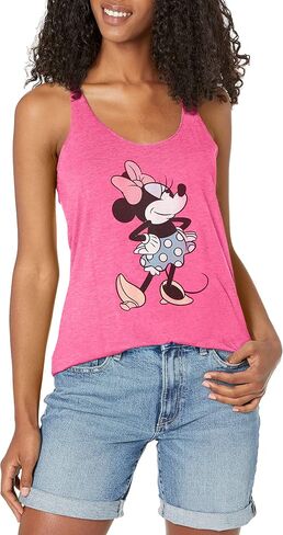 Disney Classic Mickey Minnie Women's Racerback Tank Top in Saudi Arabia
