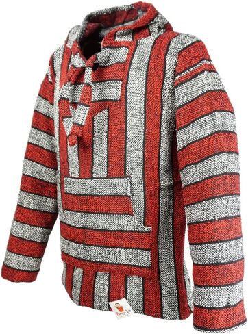 Funny Guy Mugs Premium Baja Hoodie Sweatshirt Pullover Jerga Poncho in Kuwait