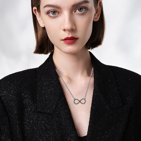 بي دي تي جيه ام تي جي عقد انفينيتي للرجال من الفضة الاسترليني بتصميم انفينيت، هدية للرجال والنساء، فضة استرليني، بدون احجار كريمة, فضة استرلينية, لا أحجار كريمة in Kuwait