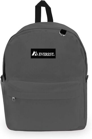 Everest Classic Laptop Backpack W/Side Pocket, Red, One Size in Saudi Arabia
