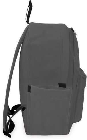 Everest Classic Laptop Backpack W/Side Pocket, Red, One Size in Saudi Arabia