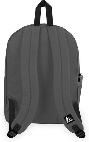Everest Classic Laptop Backpack W/Side Pocket, Red, One Size in Saudi Arabia
