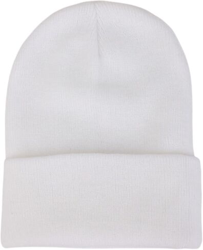 قبعة TOKIMMASH للجنسين قبعة صوفية شتوية، قبعة نسائية محاكة مكبلة، قبعة شتوية للرجال قبعات شتوية دافئة in Kuwait