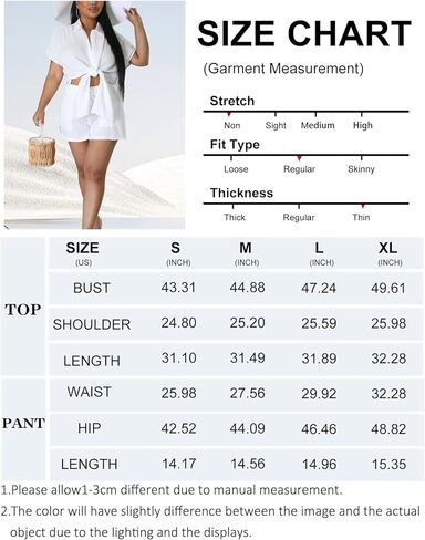 SEL NATURAL ملابس نسائية صيفية مكونة من قطعتين قميص بأزرار سفلية وسروال قصير لراكبي الدراجات النارية أطقم ملابس رياضية من القطن والكتان in Kuwait