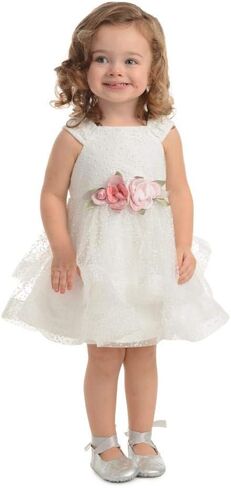 PIPPA & JULIE Sleeveless Flower Girl Dress, Formal Party Wear in Kuwait