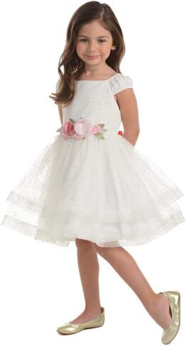 PIPPA & JULIE Sleeveless Flower Girl Dress, Formal Party Wear in Kuwait