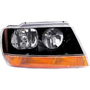 Dorman 1590319 Passenger Side Headlight Assembly Compatible with Select Jeep Models